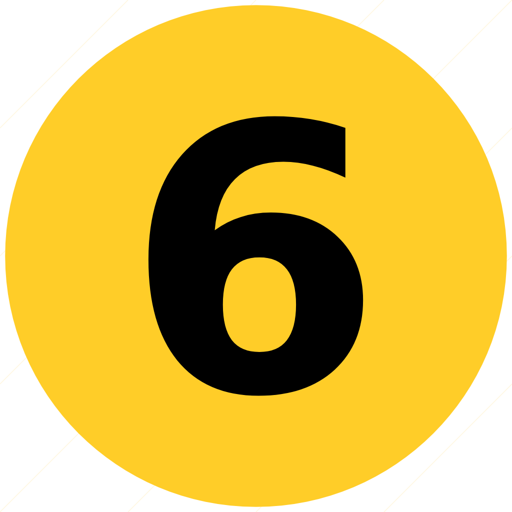 Pricing Guide 6 number 3 icon 24751 6